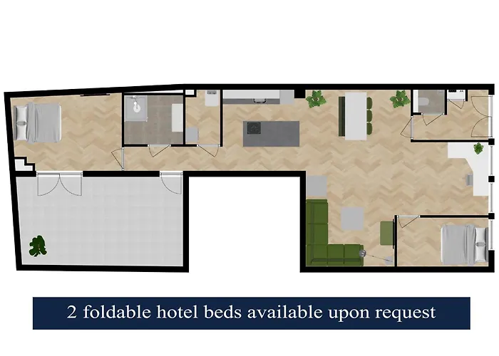 Hotspot, Near Center And Park Lägenhet